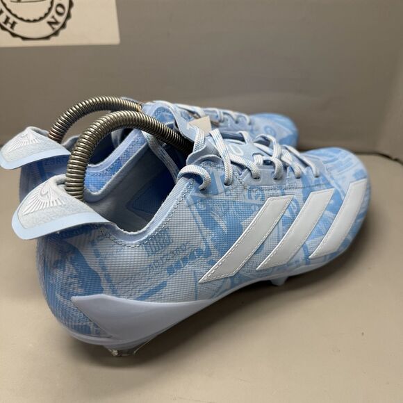 Adidas adizero Electric II Currency Football Cleats JQ3981 Blue Men Sz 8.5 NEW main image 8
